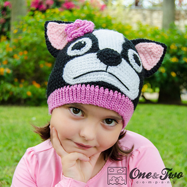 Boston Terrier / French Bulldog Hat