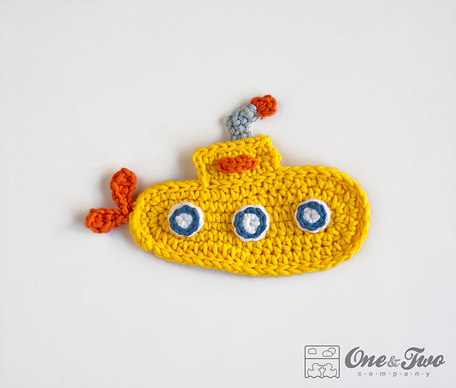 Yellow Submarine Applique