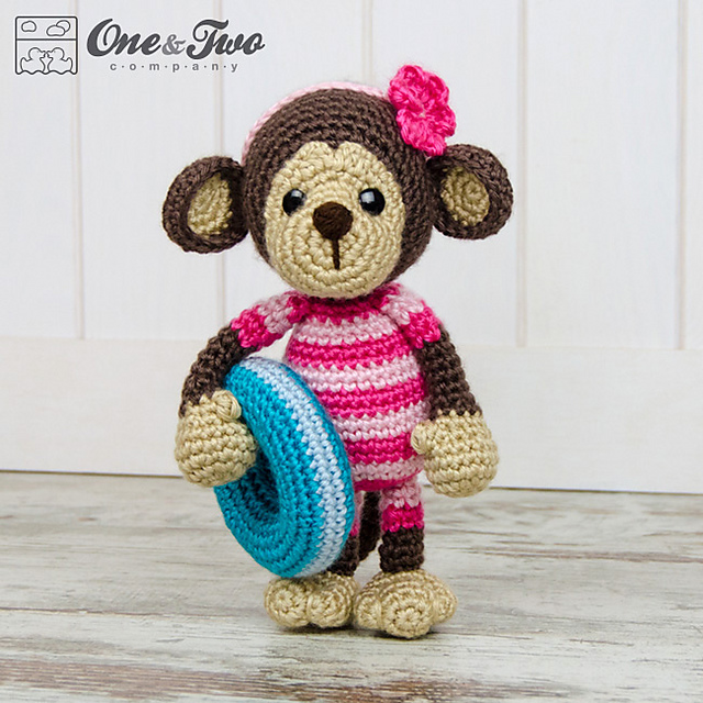 Lily the Baby Monkey Amigurumi