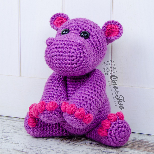 Pip the Hippo Amigurumi