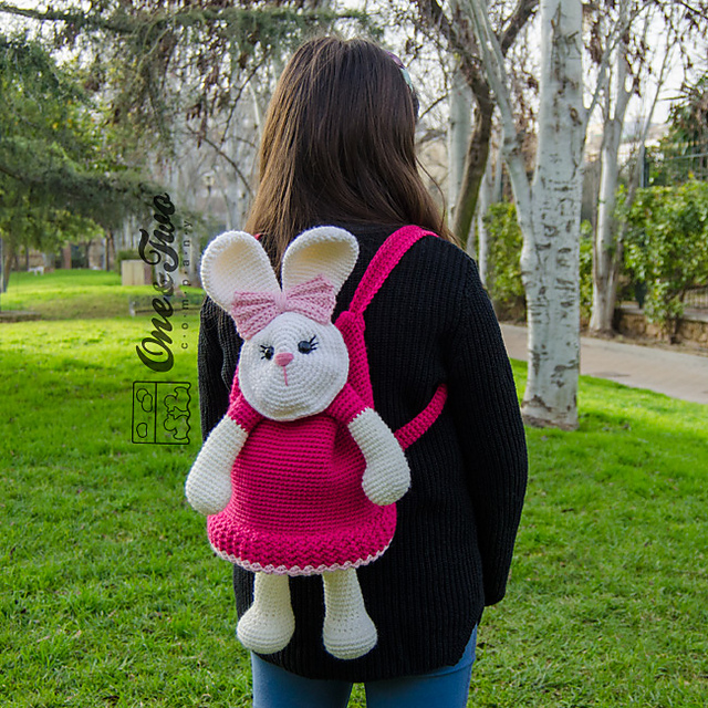 Olivia the Bunny Backpack