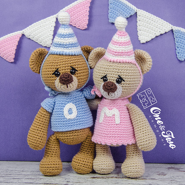 Mia & Owen Bears Amigurumi
