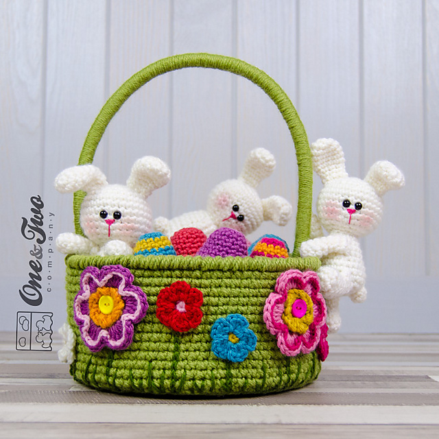 Little Bunnies Easter Basket