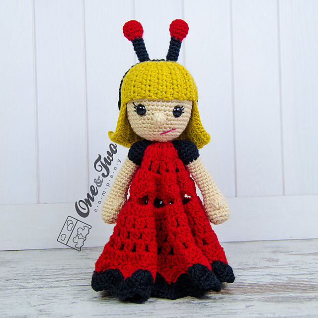 June the Ladybug Girl Lovey