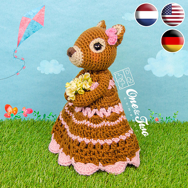 Suki the Squirrel lovey