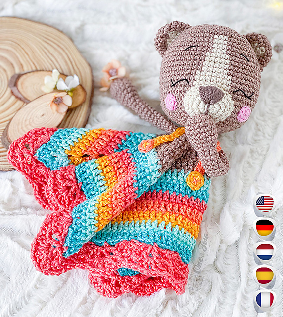 Happy the Rainbow Bear Lovey