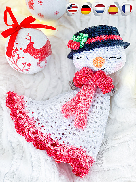 Anna the Snowgirl Lovey