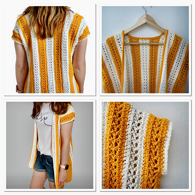 The Solar Flare Summer Crochet Cardigan