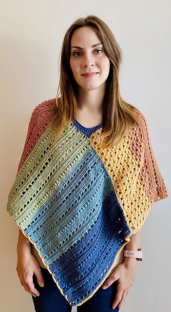 The Harvest Moon Crochet Poncho