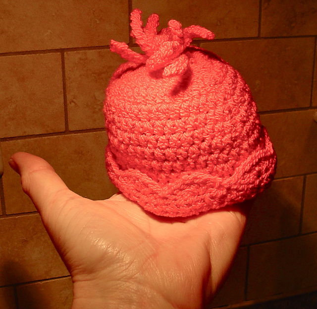 Baby Frou-Frou Preemie Hat