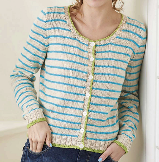 Striped Cardigan