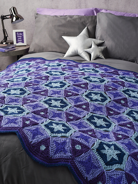 Patchwork Cosmos Blanket
