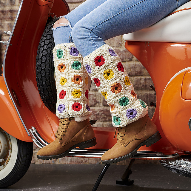 Mini Motif Leg Warmers