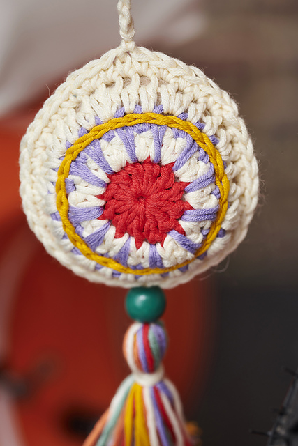 Mini Motif Tassel Charm