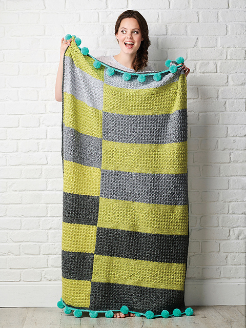 Colourblock Throw