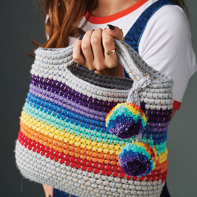 Rainbow Cord Bag