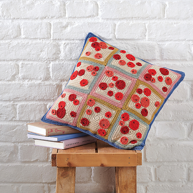 Vermilion Cushion