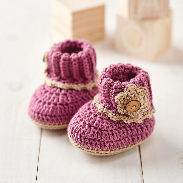 Sweetest Feet Baby Bootees