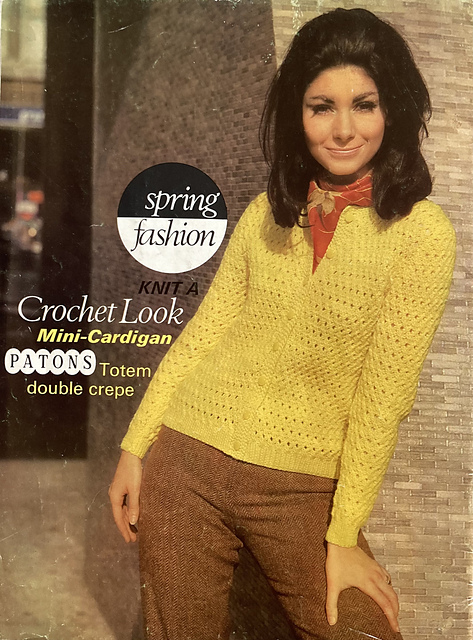 Crochet-knit Cardigan
