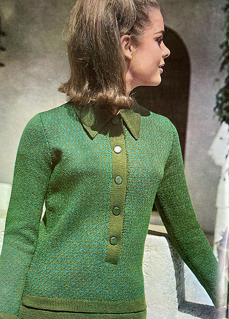Jaquard Pattern Jumper Suit
