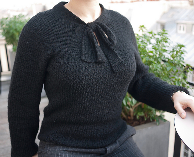 Tie-Neck Jumper