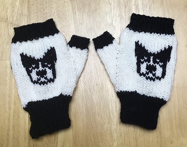 Boston Terrier Mitts