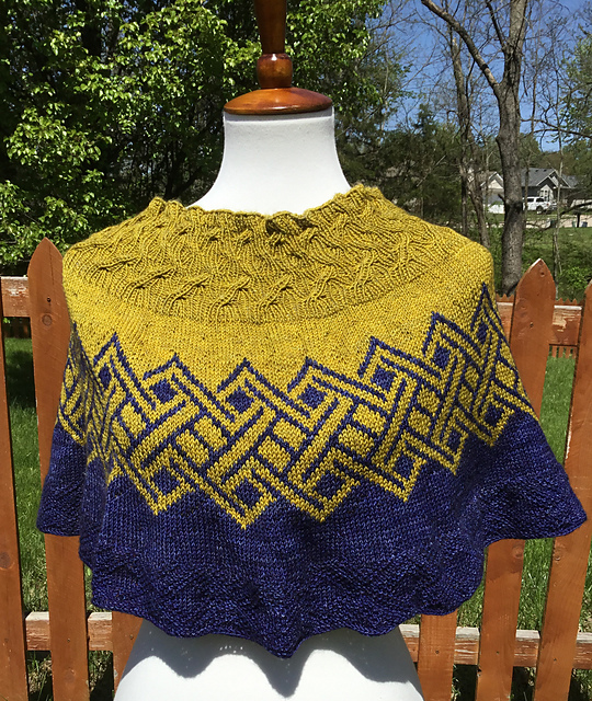 Jagged Spiral Cowl