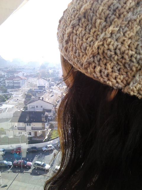 Ribbed Slouchy Hat