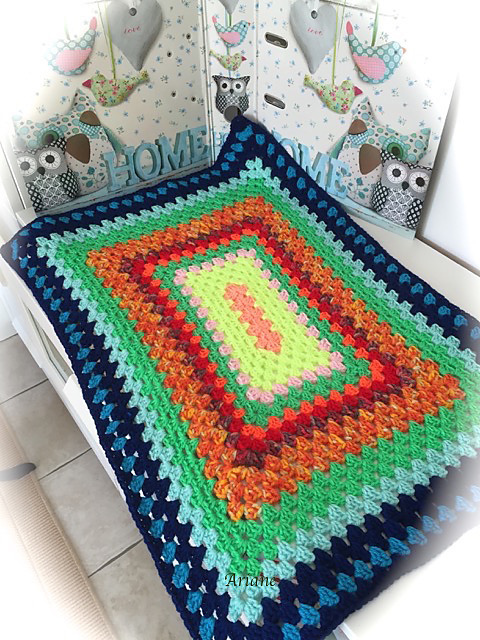 Babydecke "Immerrundherum"