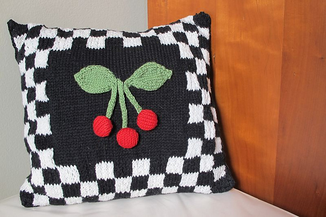 Cherry Picks Pillow