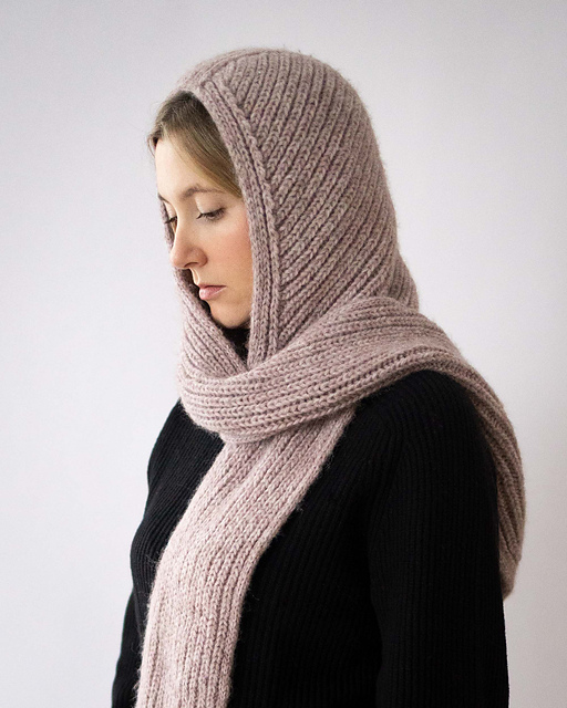 小物 BOTT HOUNDSTOOTH HOODED SCARF Ravelry: Willow Hooded Scarf pattern by Kaitlin Barthold