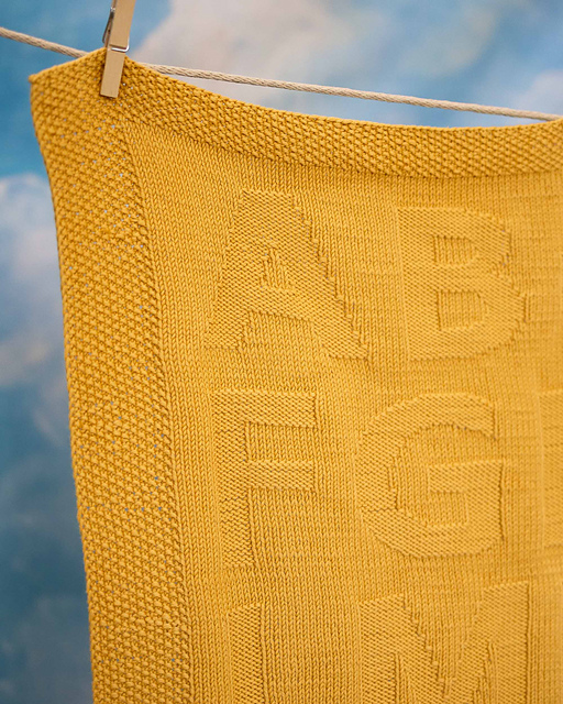 Alphabet Blanket