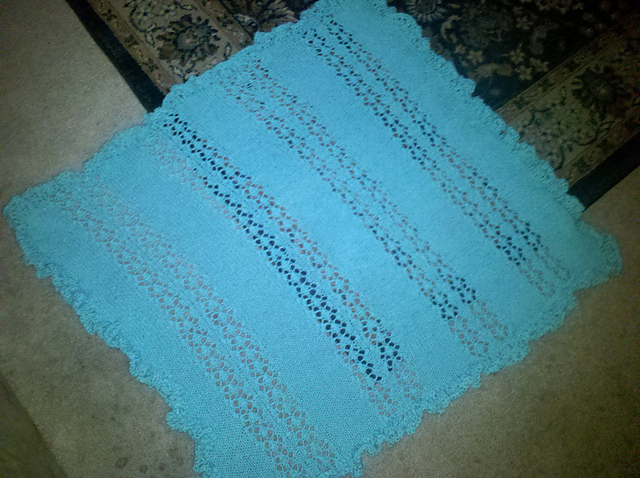 Heirloom Baby Blanket (knit)