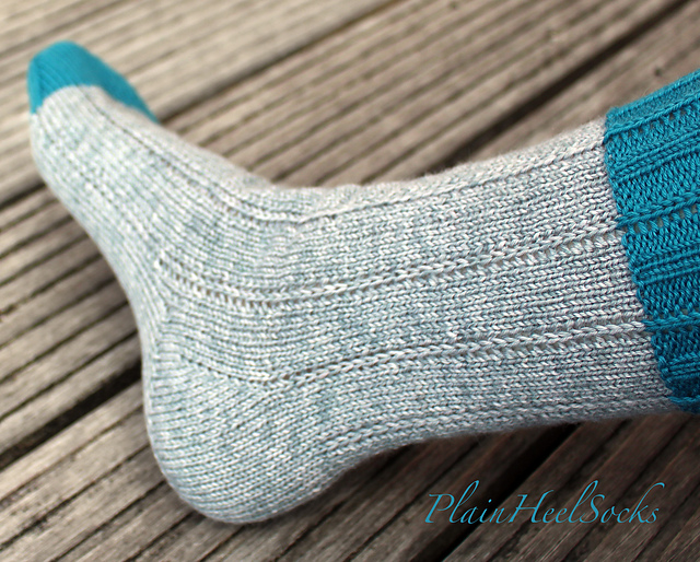 Plain Heel Socks