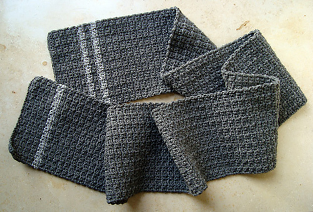 Waffle Scarf