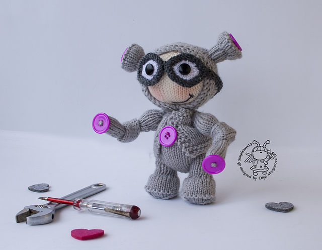 Pebble doll Robot