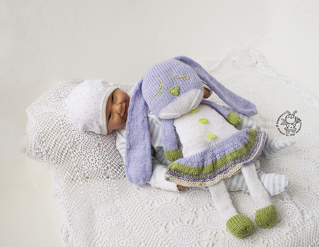 Bunting Bunny toy Blanket