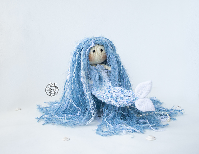 Blue Mermaid doll