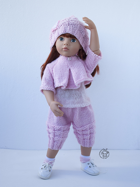 Pink dream outfit for 18 in doll
