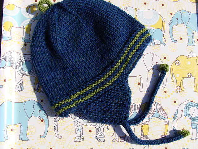 Cozy Baby Earflap Hat