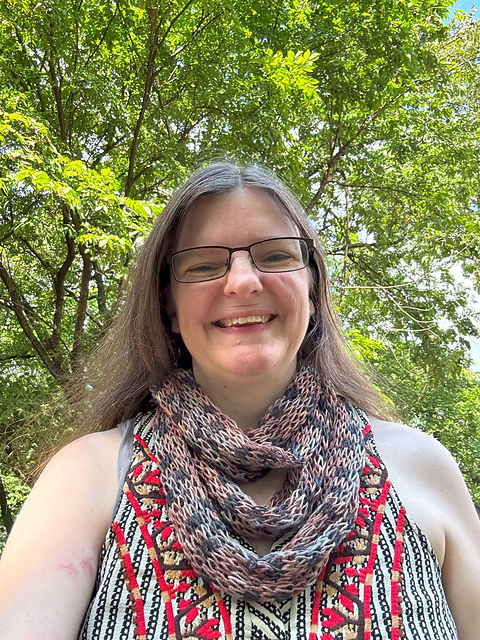 Dropped Stitch Scarf