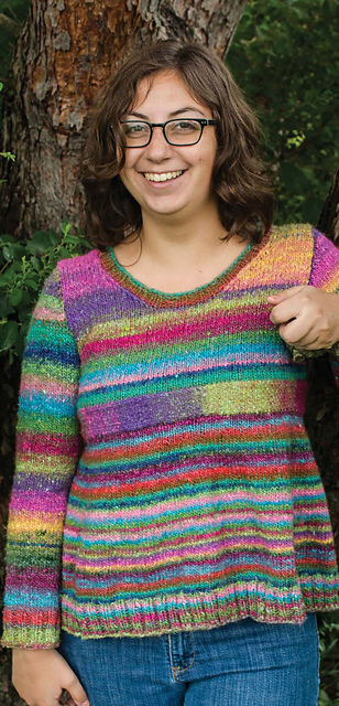 Color Belt Sweater