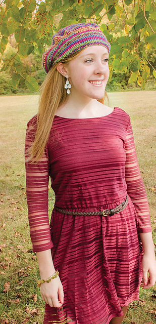 Eyelet Beret