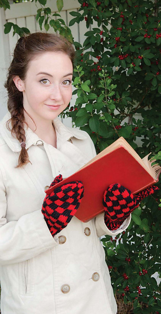 Checkerboard Mittens