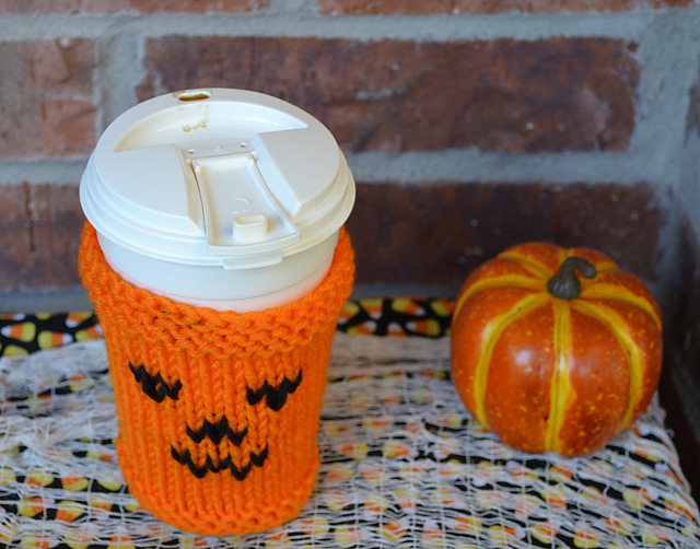 Halloween Coffee Cup Cozy