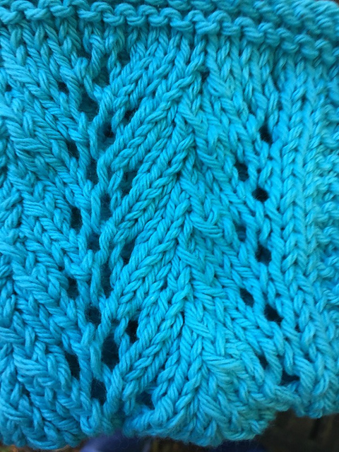 Vine Lace Dish Cloth