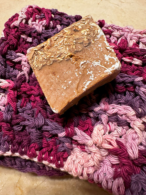 Waffle Stitch Dishcloth