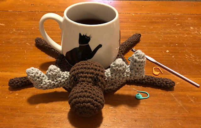 Moose Drink Coaster