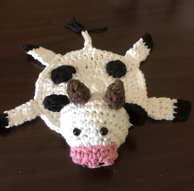 Cow Drink Coaster