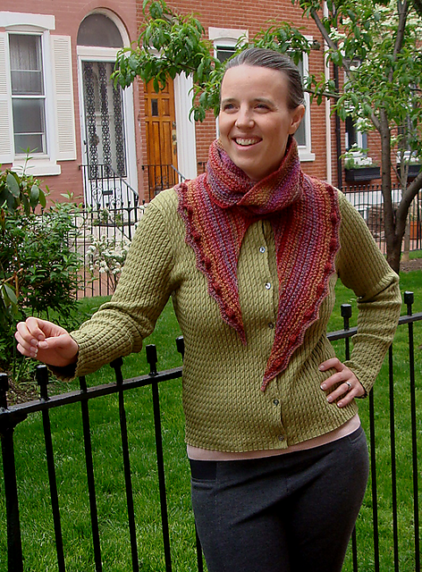Little Teacups Infinity Shawl